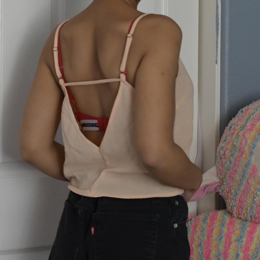 Peach Blouse